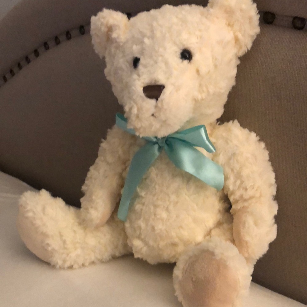 White stuffed animal